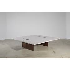 This is our limestone coffee table set with gold table frame project for japan. Espasso Limestone Coffee Table