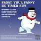 Frost Your Fanny 5K Run event in Lawton, OK