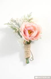 Anyone can learn how to make a boutonniere. Diy Blush Boutonniere Diy Wedding Flowers Diy Boutonniere Wedding Wedding Bridal Bouquets
