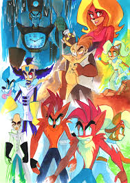 Crash Lights By Strixic Crash Crash Bandicoot Bandicoot
