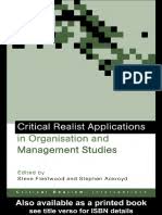 The decryption process should start right away. Critical Realist Applications In Organisation And Management Studies Pdf Positivism Social Science