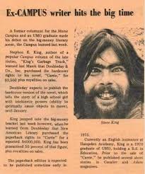 Stephen King's family in the 70's