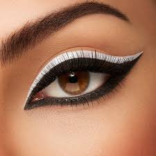 black and white makeup when opposites