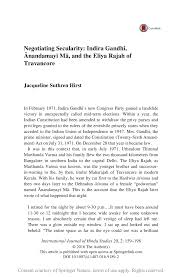 If you jump in to fashion feet first, then join us for shoes, shoes, and more shoes! Pdf Negotiating Secularity Indira Gandhi Anandamayi Ma And The Eliya Rajah Of Travancore