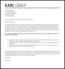 Medical science liaison cover letter. Field Service Engineer Cover Letter Sample Cover Letter Templates Examples