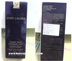 estee lauder double wear maximum cover camouflage makeup review