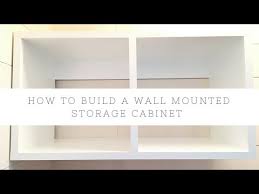 I needed to organize my garage so i build some large storage cabinet with doors. 6 34 Mb How To Build A Wall Mounted Storage Cabinet Download Lagu Mp3 Gratis Mp3 Dragon