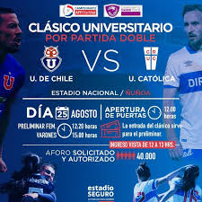 El clásico universitario es uno de los partidos más importantes del fútbol chileno en el cual se for faster navigation, this iframe is preloading the wikiwand page for clásico universitario. Los 10 Datos Del Clasico Universitario Horario Donde Verlo Historial Y Formaciones Meganoticias