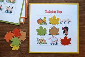 Thanksgiving Bingo Game We R Memory Keepers