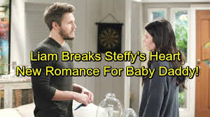 As celeb dirty laundry details, viewers will see caroline try to pull herself back together on monday's show after seeing thomas outside her ultrasound room. The Bold And The Beautiful Spoilers Liam Rejects Steffy S Pleas To Save Marriage Liam Moves On To New Romance Via Celebdirtylaundry Celebrities Temple