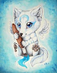 The step by step wolf drawing instruction provided here is clear and easy to follow. Cute Easy Anime Wolf Drawings Novocom Top
