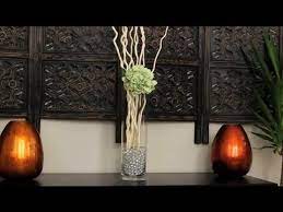 How To Decorate With Curly Willow Branches Crystals Decorating With Glass Wedding Centerpieces Diy Diy Centerpieces Branch Decor