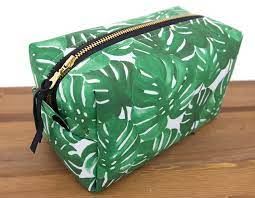 Honeymoon Gift Make Up Bag Large Makeup Bag Monstera Leaf Bag Makeup Organizer Travel Gift For Women Makeup Storage 14 Large Makeup Bag Large Bags Makeup Bag