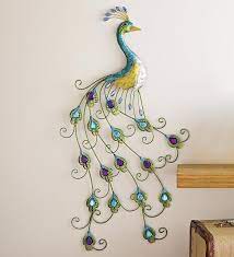 Living room peacock wall decor. Metal Peacock Wall Art Wall Sculpture Art Peacock Wall Art Wall Sculpture Art Peacock Decor