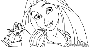 When we think of october holidays, most of us think of halloween. Tangled Coloring Pages Disneyclips Com