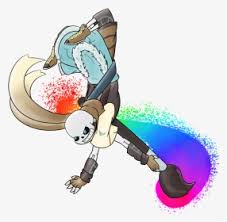 Ink ends up making a wall to stop underfell!sans's gaster blaster attacks, and once sans freezes him, ink holds on to underfell!sans with goop hands. Undertale Ink Sans Png Transparent Png Transparent Png Image Pngitem
