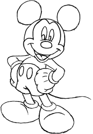 Printable mickey mouse coloring pages for kids. How To Draw Mickey Mouse Draw Central