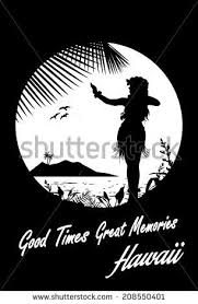 Hula Dancer Stock Photos Images Pictures Hula Girl Tattoos Girl Silhouette Dance Vector