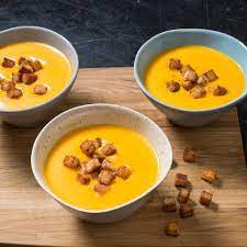 The Secret To Great Butternut Squash Soup Is To Saute The Seeds And Fibers To Build Flavor Butternut Squash Soup Butternut Squash Recipes Soup Butternut Squash