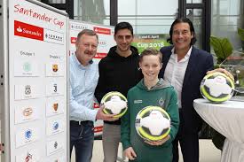 Gladbach, together with our main academy sponsor santander consumer bank, has hosted the santander cup since 2010. Santander Cup 2018 Auslosung Mit Borussia Kapitan Lars Stindl Presseportal