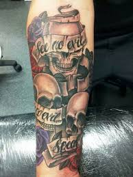 See No Evil Hear No Evil Speak No Evil Tattoo Designs This Will Be Added To My Sleeve See No Evil Hear No Evil Speak No Evil Skulls And Roses Skull Sleeve Tattoos Evil Tattoos Evil Skull Tattoo