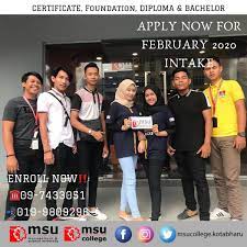 Come & join us this tuesday. Msu College Kota Bharu On Twitter Register Now For February 2020 Intake Get Special Offer For Registration Contact Us For More Information Https T Co Sknrx1ab1o 09 7433051 019 9809296 Msumalaysia Msucollege Msucollegekotabharu
