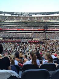Metlife Stadium Section 139 Row 6 One Direction Tour