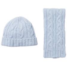 Marie Chantal Autumn Winter December Cashmere Hat And Scarf Set Blue Designer Baby Boy Clothes Hat And Scarf Sets Cashmere Hat