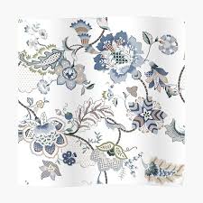 Floral art print, from original gouache painting, by vintage diy vintage floral motif floral floral fabric floral prints mario buatta chintz fabric floral room. Chintz Floral Posters Redbubble