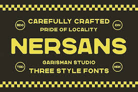 Sans serif fonts are considered to be legible on computer screens and overwhelmingly used to convey simplicity and modernity. Nersans Vintage Font With 3 Styles 538931 Sans Serif Font Bundles In 2020 Vintage Fonts Best Free Script Fonts Free Font