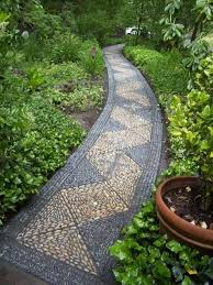 Beautiful Garden Path Designs And Ideas For Yard Landscaping With Stone Pebbles Pebble Garden Garden Paths Beautiful Gardens
