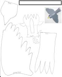 Printable Bird Crafts For Kids Falcon Template For Paper Tube Craft And Activity Scribd Bird Crafts Camping Crafts For Kids Crafts