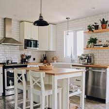 Tornviken Kitchen Island Off White Oak Ikea Apartment Kitchen Island Kitchen Island Dining Table Ikea Kitchen Island