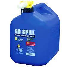Check spelling or type a new query. No Spill 5 Gallon Blue Gas Can