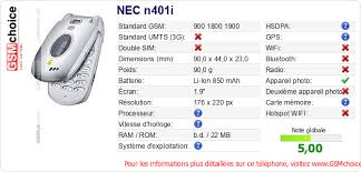 NEC n401i :: GSMchoice ...