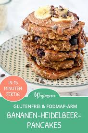 Bananen Heidelbeer Pancakes Rezept Fodmap Rezepte Rezepte Laktosefreie Rezepte