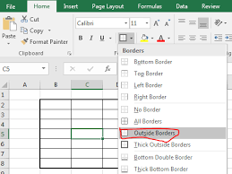 Use the borders button in the font group on the home tab to add borders of varying styles and colors to any or all sides of the cell selection. How To Apply Borders In Excel