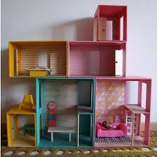 These things may be used for things aside from doll furniture which is the reason why i like these ideas. Unique Diy Dollhouses Everyday Items Turned Into Dollhouses