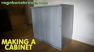 Easily build and install sliding cabinet doors in your next cabinetry project! Making A Cabinet With Sliding Doors Youtube