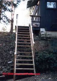 Portable steps are used for a variety of reasons, but the main goal is to make entering and exiting a site that requires steps safer and easier. Porch Deck Stair Construction How To Build Exterior Stairs