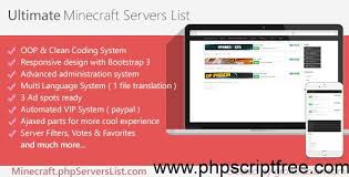 Server is premium, so cracked players. Minecraft Server List V1 4 Free Download Phpscriptfree