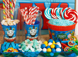 Thomas The Train Birthday Party Ideas For Toddlers Thomas The Tank Party Packs Thomas Birthday Parties Thomas The Train Birthday Party Trains Birthday Party