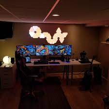 Gaming Room Wall Colors Gamingroom Gamingideas Setuproom Video Game Room Design Video Game Rooms Game Room Design