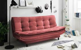 Bessie kleines schlafsofa, samt in salbeigrün. Kleines Sofa Kompakte Polstermobel Opti Wohnwelt