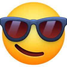 Smiling Face With Sunglasses Emoji Smile Face Funny Emoji Faces Emoji