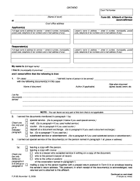 If you are looking for canadian notary block 2 you've come to the right place. Affidavit Of Service Ontario Fill Out And Sign Printable Pdf Template Signnow
