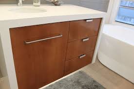 Pin By Lisa Mc On Bathroom Remodel Mid Century Modern Kitchen Cabinets Modern Kitchen Hardware Modern Kitchen Handles