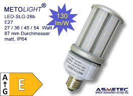 Whether you need a little extra light at work, home or dorm, make lighting easy with the mainstays led architect lamp. Metolight Led Lamp Slg28 E27 27 Watt 360 3750 Lm Cold White Asmetec Led Technology