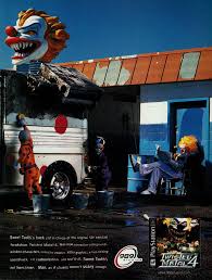 Sweet tooth, real name marcus needles kane, is a fictional character from the twisted metal video game series. Videogameart Tidbits On Twitter Twisted Metal 4 Two Page Playstation Ad