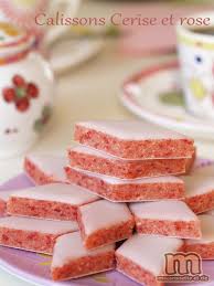 Calissons Cerise Et Rose Macaronette Et Cie Delicieux Desserts Calisson Gateaux Et Desserts